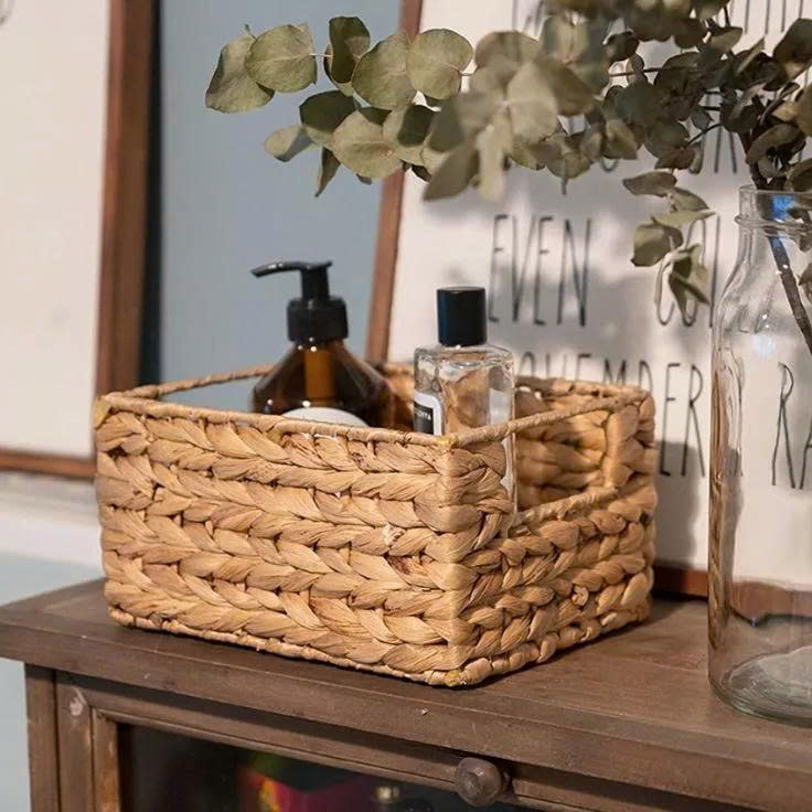 giỏ cói lục bình mini, nhiều kích thước, khay đựng đa năng để bàn làm việc, nhà bếp, hộp đựng vật dụng, mây tre lá,khay mây giỏ cói lục bình mini, nhiều kích thước, khay đựng đa năng để bàn làm việc, nhà bếp, hộp đựng vật dụng, mây tre lá,khay mây